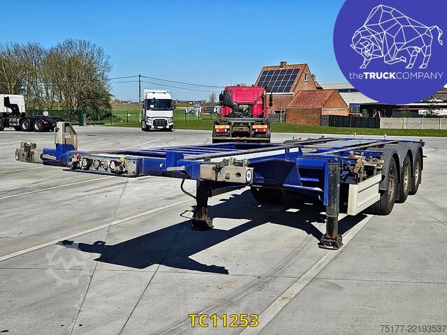Transporte de contenedores Renders 
