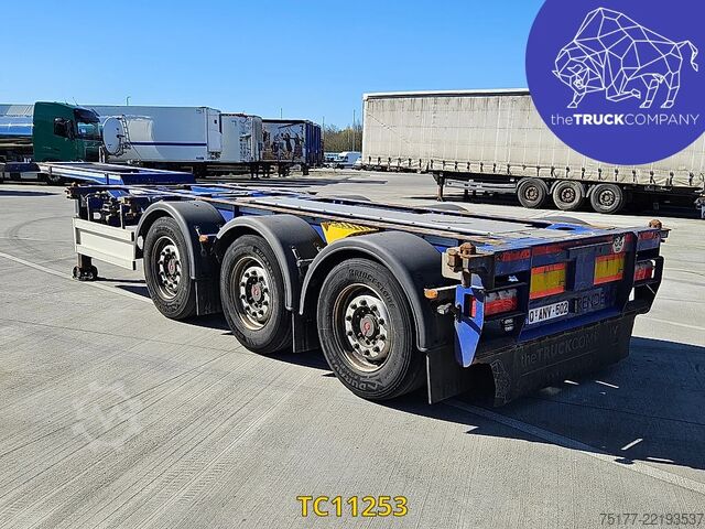 Transporte de contenedores Renders 