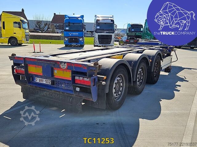 Transporte de contenedores Renders 
