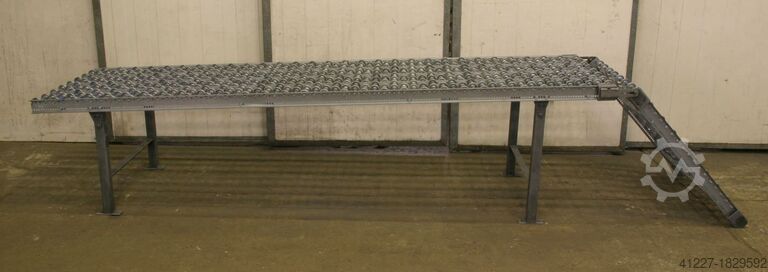 Rollenbaan 4,0 m Stahl Rollenbreite 800 mm