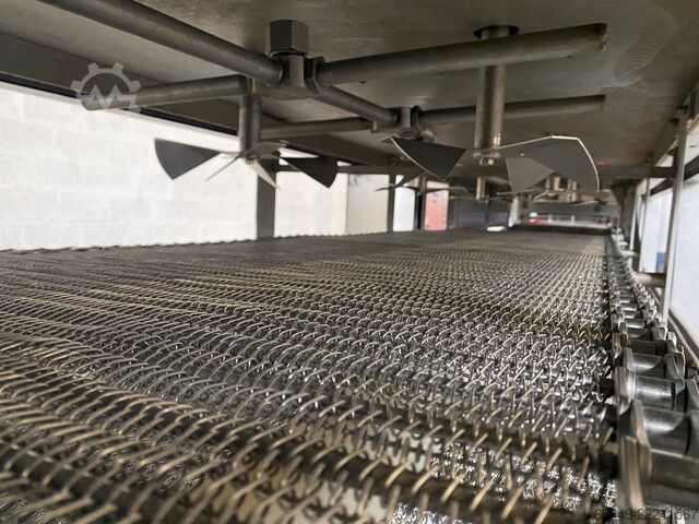 Kvävetunnel typ CCT Cryomaster 20FT Air Liquide-Jackstone stikstofvriezer Type CCT Cryomaster 20FT