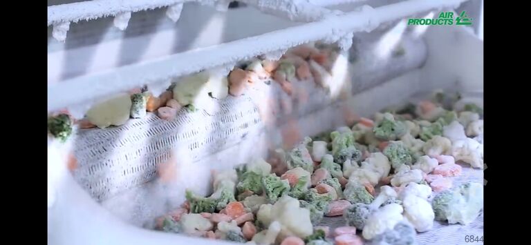 IQF-froster - Kvävetunnel Air Products IQF Freezer Stikstofvriezer – Freshline