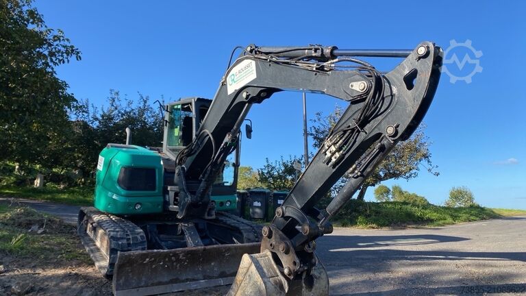 Midigraafmachine 7t - 12t Eurocomach Es 85 Zt with 3 buckets