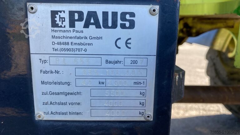 Lader Paus Rl 655