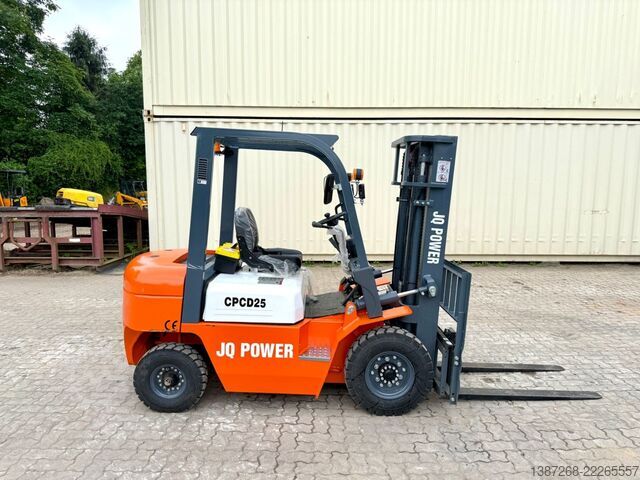 Voorlader vorkheftruck  JQ Power CPCD25 / 2.5T Diesel / Sideshift / 2026