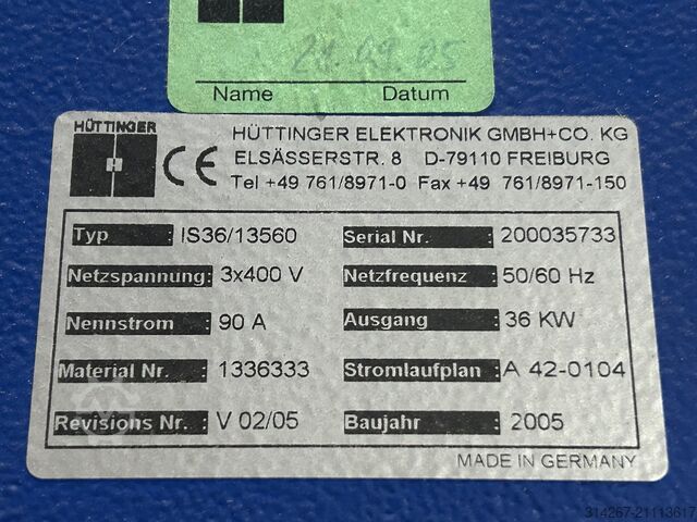 Rozvodné zařízení a rozvaděč TRUMPF Trumatic L-3050 6kW - Schaltschränke