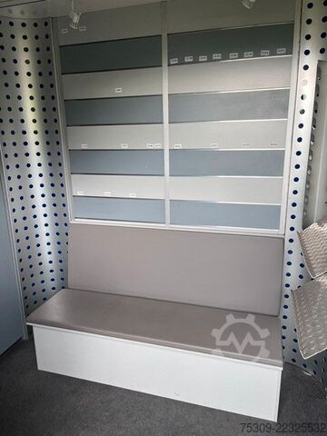 Customized van MERCEDES-BENZ 815 Verkaufsaufbau Markise Klima Standheizung