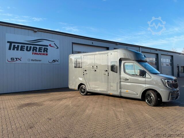 Camión de ganado RENAULT Master STX 5 Sitzer Haras ex. Lang Automatik