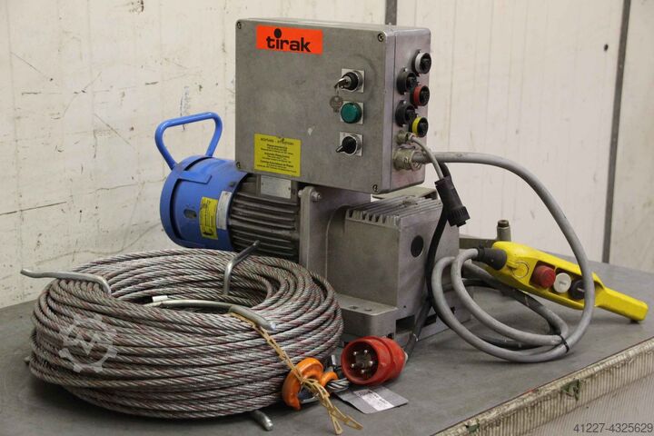 Elektryczny wciągnik linowy do transportu osób tirak Greifzug L502P