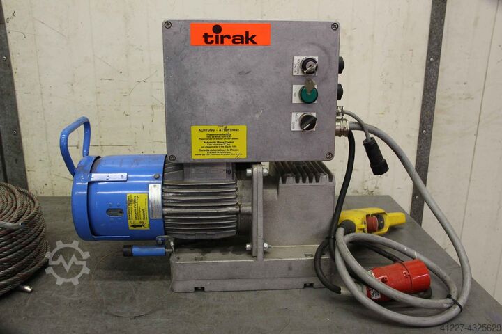 Elektryczny wciągnik linowy do transportu osób tirak Greifzug L502P