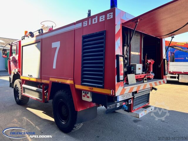 Brandweerwagen Renault Thomas Sides BS13 4x4, Twin engine!