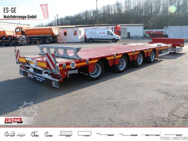 Dieplader oplegger FAYMONVILLE MAX Trailer MAX100 Semi-Tieflader