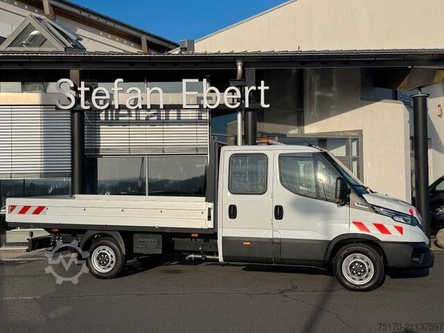 Platform van double cab Iveco 35S21 HA8 3.0L *R4.100mm*Automatik*AHK*LED*Luft*