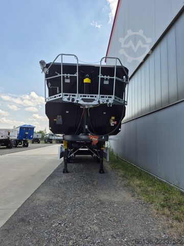Kippers oplegger Fliegl 3-Achs Stahlkipper 50m³ light Master