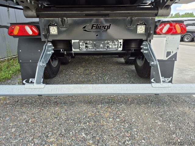 Kippers oplegger Fliegl 3-Achs Stahlkipper 50m³ light Master