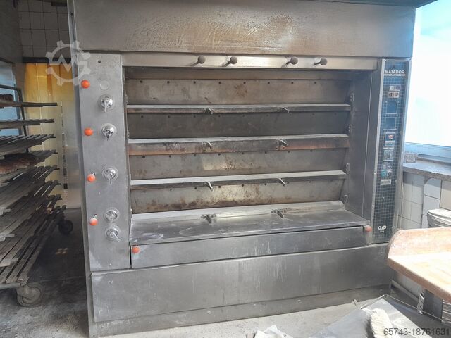 Forno da panetteria a ripiani da 15 m2. WP Matador MD 150