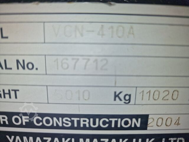 Centro de maquinação vertical Mazak Nexus 410A