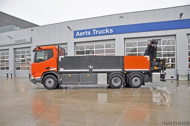 Laadplatform DAF XDE 350 FAN 6x2 D922 Rigid, ELECTRIC