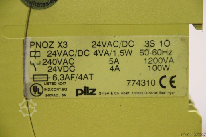 Veiligheidsrelais pilz PNOZ X3  774310