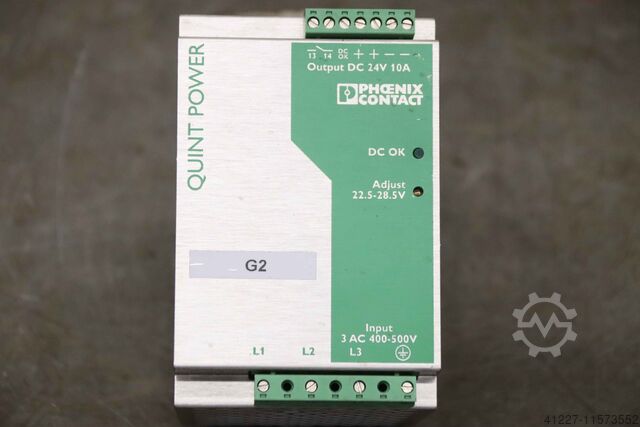 Voedingseenheid Voeding Phoenix Contact Quint-PS-3x400-500AC/24DC/10