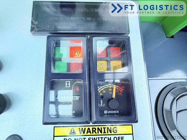 4-vejs gaffeltruck Combilift C4000 TRIPLEX 6900 GAS FREE LIFT CABIN