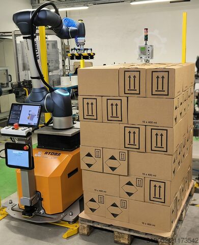 HYDRA kollaborativ palleteringsrobot FJ Mayer HYDRA cobot palletizer