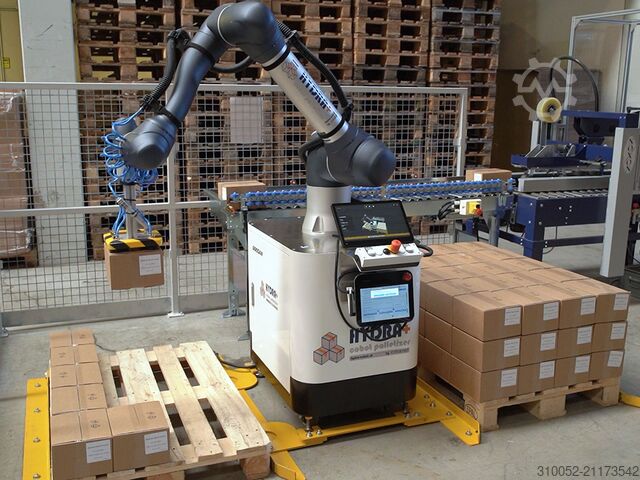 HYDRA kollaborativ palleteringsrobot FJ Mayer HYDRA cobot palletizer