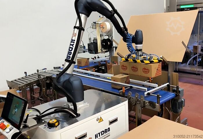 HYDRA kollaborativ palleteringsrobot FJ Mayer HYDRA cobot palletizer