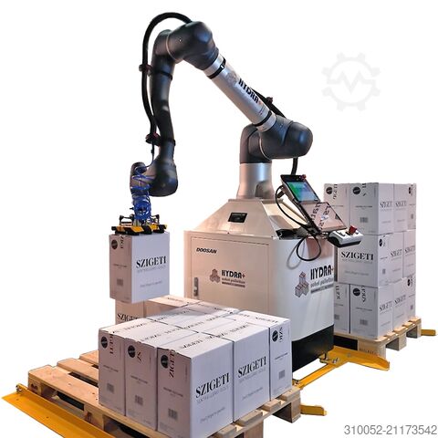 HYDRA kollaborativ palleteringsrobot FJ Mayer HYDRA cobot palletizer