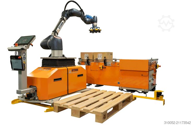 HYDRA kollaborativ palleteringsrobot FJ Mayer HYDRA cobot palletizer