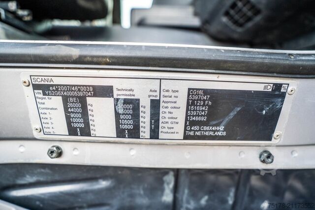 Kipper SCANIA G 450 - KIPPER / TREKKER