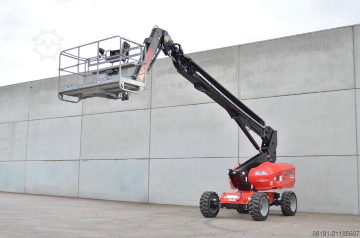 Scharnierende telescopische hoogwerker Manitou 280 TJ