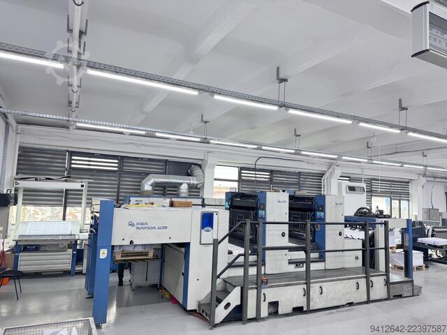 Mașină de tipărit offset KBA Rapida 105-2SW1 PWVA