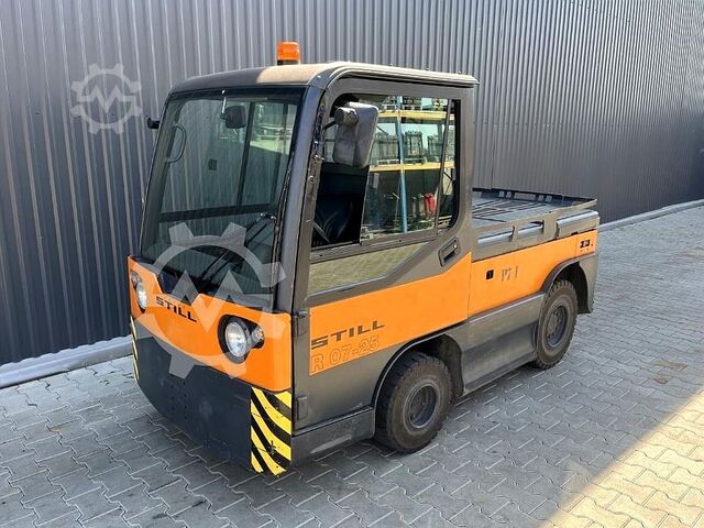 Remorcă cu platformă electrică Still R07-25