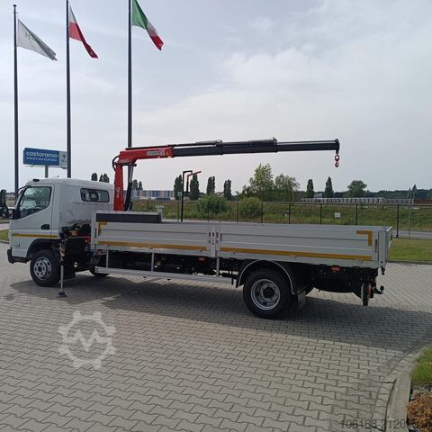 Truck-mounted crane van Fuso Canter 9C18 Fassi M40 Pritsche 4,5 m