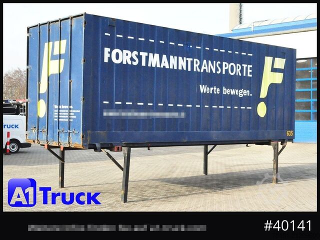 Wissellaadbak met boxstructuur KRONE BDF 7,82 Container, 2700mm Innenhöhe, Portaltür
