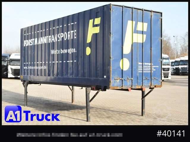 Wissellaadbak met boxstructuur KRONE BDF 7,82 Container, 2700mm Innenhöhe, Portaltür