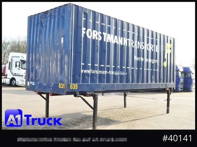 Wissellaadbak met boxstructuur KRONE BDF 7,82 Container, 2700mm Innenhöhe, Portaltür