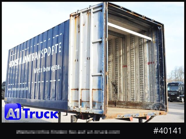 Wissellaadbak met boxstructuur KRONE BDF 7,82 Container, 2700mm Innenhöhe, Portaltür