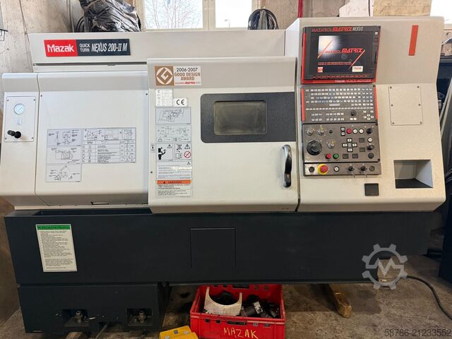 CNC-draaibank Mazak QTN 200 II M