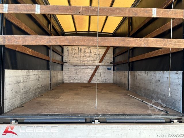 Open aanhangwagen met zeil MÜLLER-MITTELTAL EAL-TA 32m³ Tandem-Anhänger*TOP Zustand*