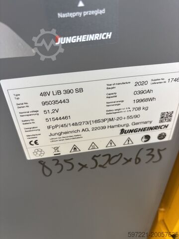 Elektromos – 3 kerék Jungheinrich EFG 215