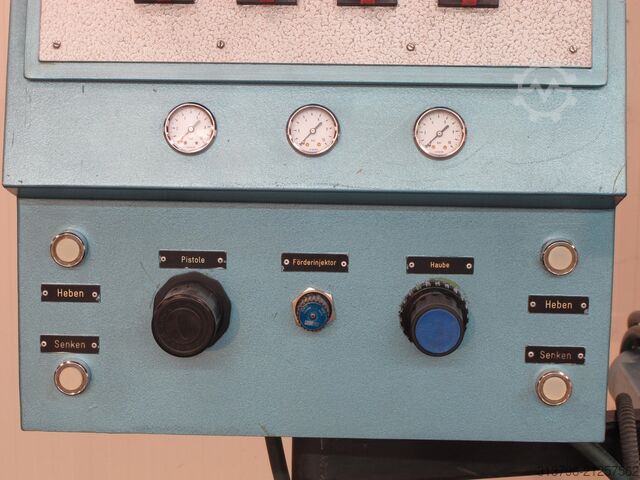 Sandblasting unit Iepco Micropeen Peenmatic 1000 SK