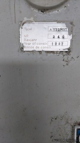 Box column high-lift pillar drilling machine ALZMETALL AB 50 HST
