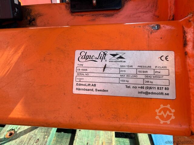 Schaarheftafel Heftafel nr.1 EdmoLift CB 1500 B
