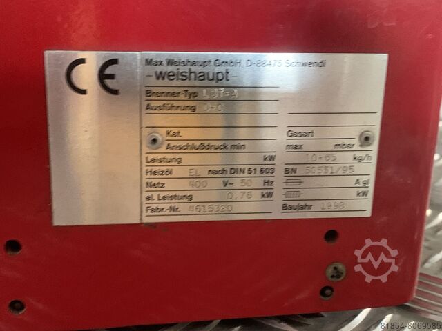 Oliebrander Weishaupt L3T-A Weishaupt L3T-A-65kg/h