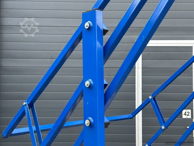 Overdrachtsstation voor magazijnplatforms Palettenübergabestation, gebraucht 1.500 x 2.200 mm (BxH)