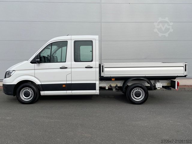 Pick-up van VOLKSWAGEN Crafter Pritsche 35 DOKA MR 4M TEMP KLIMA AHK
