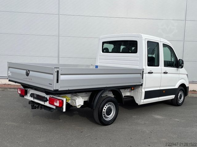 Pick-up van VOLKSWAGEN Crafter Pritsche 35 DOKA MR 4M TEMP KLIMA AHK