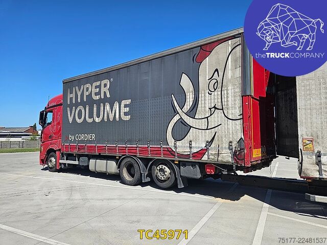 Lona deslizante Mercedes-Benz Actros 2548